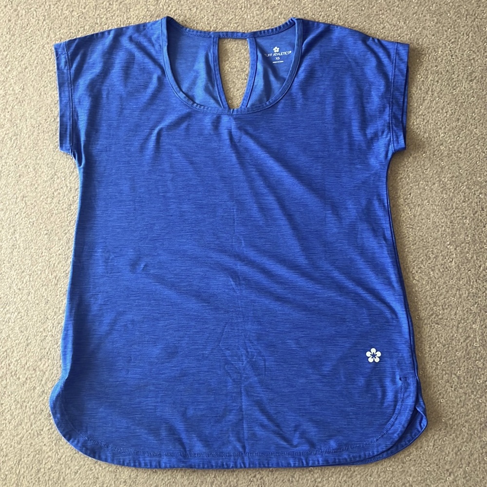 2/$26 TUFF ATHLETICS Short Sleeve Top - Size XS